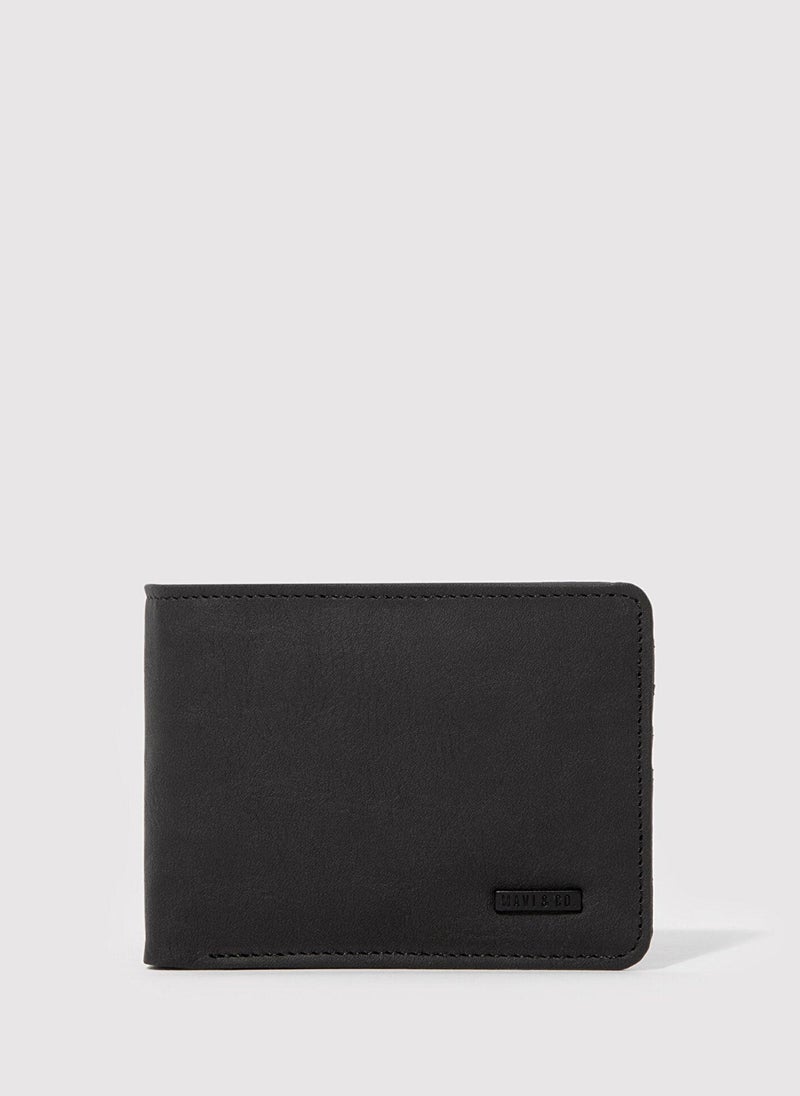 MAVI Black Faux Leather Wallet - Image 1